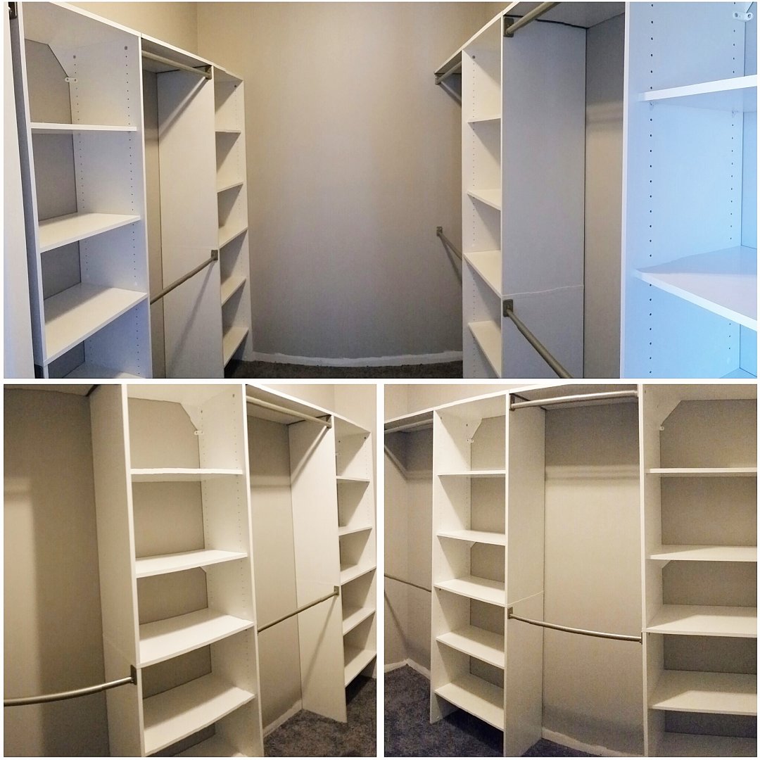 Custom closet renovation