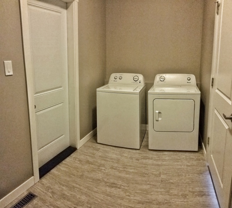 Main floor laundry
