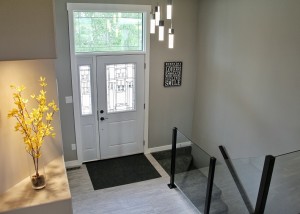 Lowered Front Entrance
