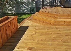 Halcyon Homes - Custom Deck - Brown Pressure Treated 10
