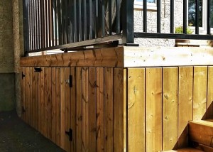 Halcyon Homes Custom Deck - Brown Pressure Treated 2